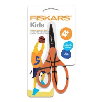 Preview: Fiskars Kinderschere 13cm Basketball 6+
